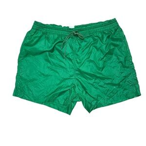 adidas Vibrant Green Swim Trunks